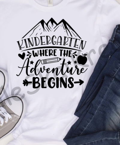 Grade Where The Adventure Begins Shirt