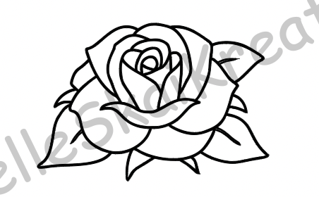 Paint and Sip Rose Canvas Set